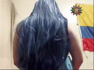Sexy shemale Ts Afropuffs fucks slutty CD Vivian Villain big cock porn interracial porn latina porn